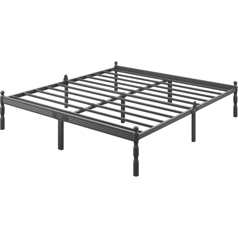 14 Inch Bed Frame with Mattress Slide Stopper