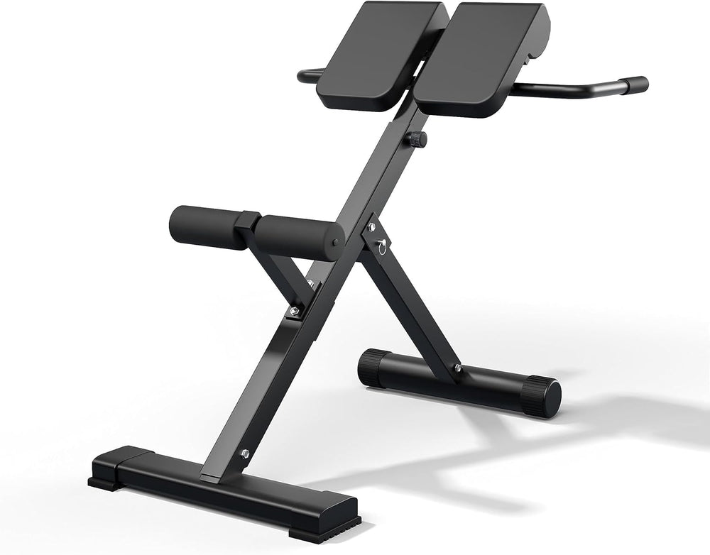 45-Degree Hyperextension Roman Chair Adjustable Height and Back