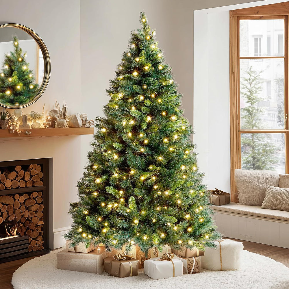 6FT 'snowhill' Pre Lit Christmas Tree