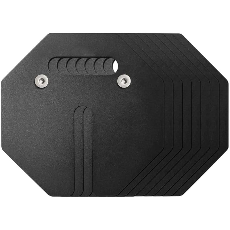 8 Pieces 2KG Additional Weight Discs Weights