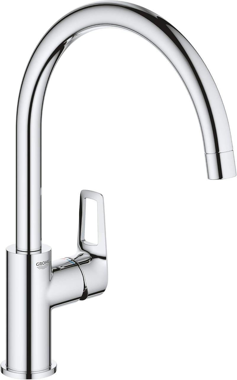 Bauloop Single-Lever Sink Mixer 1 2" Chrome