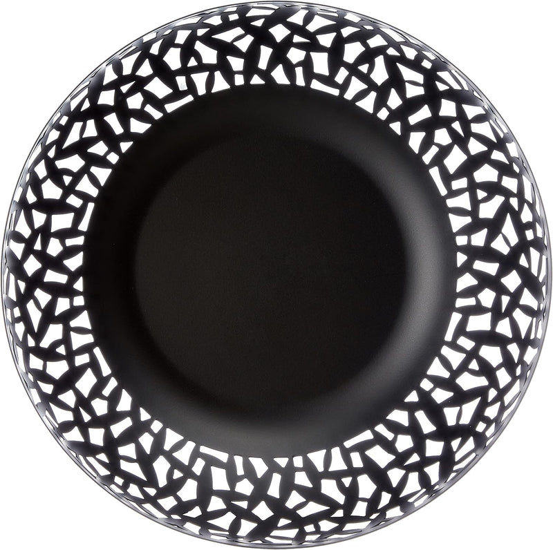 Cactus Perforated Centrepiece Fruit Bowl Steel 29CM