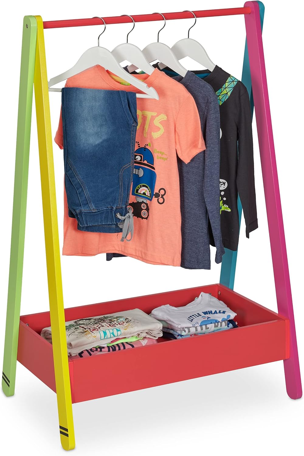 Children’s Clothes Rail Rack for Bedroom Or Nursery