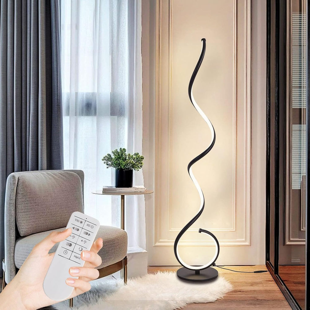 Corner Floor Lamp-Standing Lamp for Living Room Adjustable