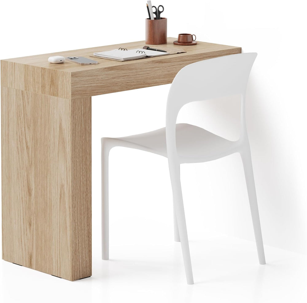 Desk Dark Walnut with One Leg Made