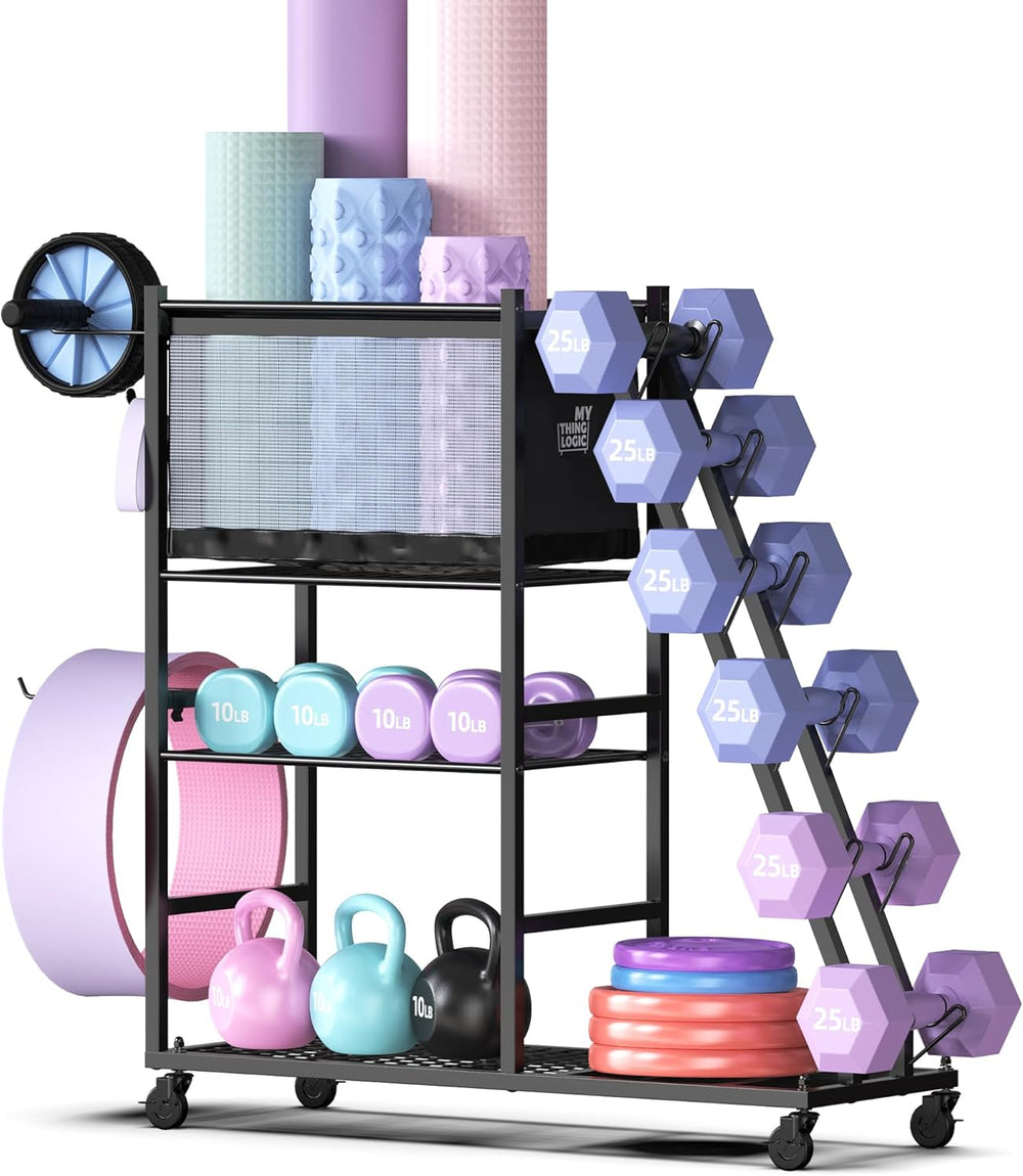 Dumbbell Rack Stand Multifunctional Weight for Dumbbells Yoga