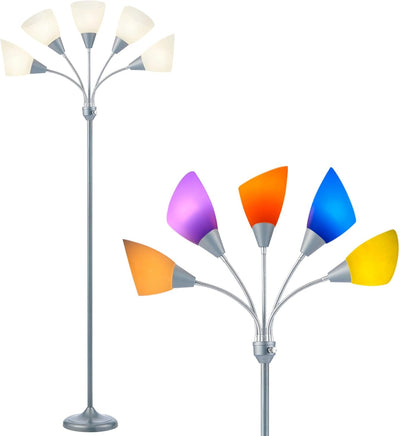 Floor Lamp Multi Head 5 Light Lamps
