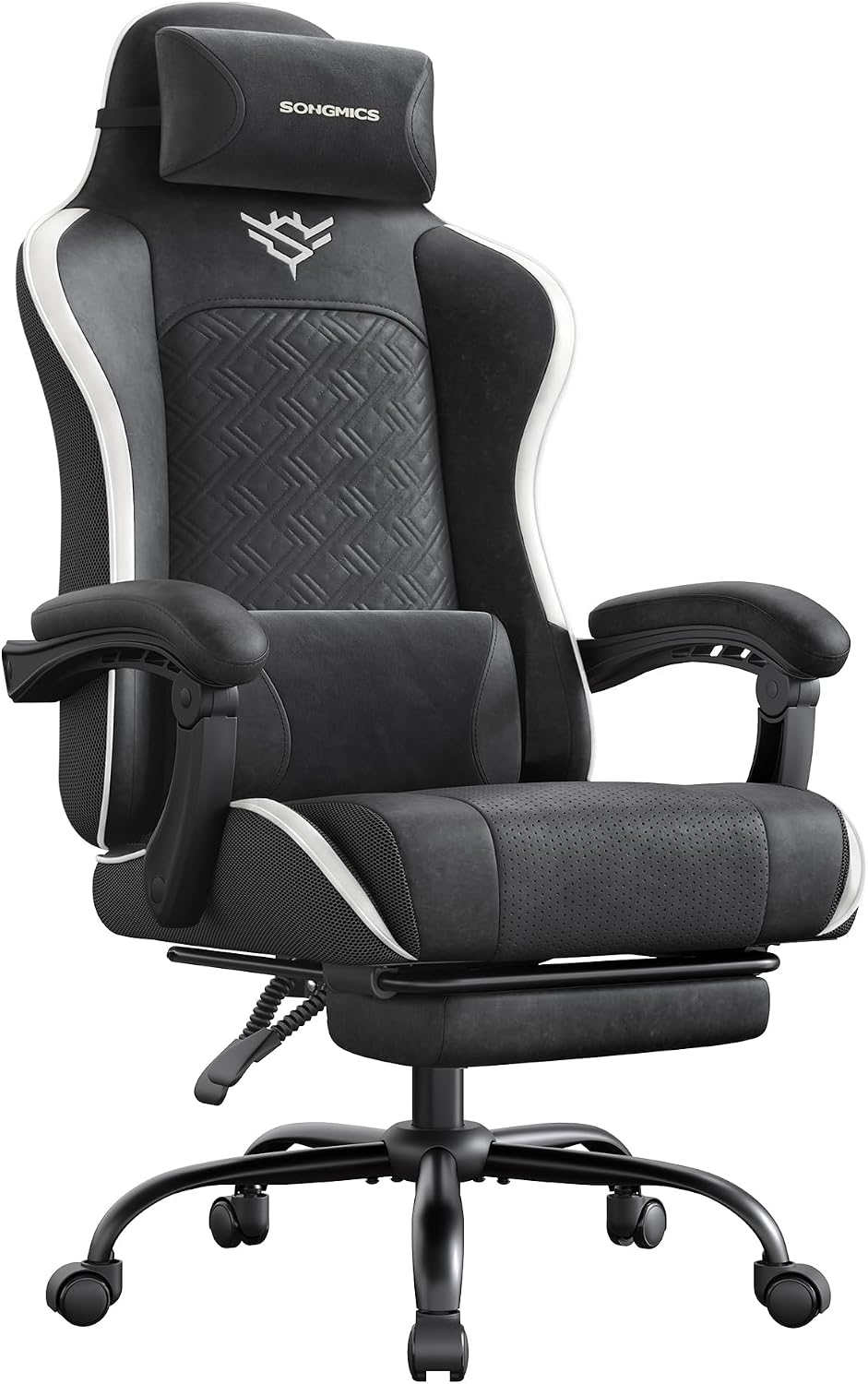 Gaming Chair Ergonomic Office with Footrest
