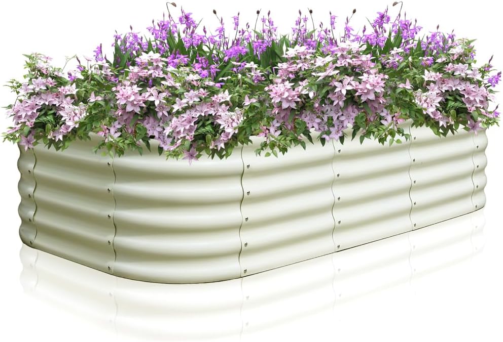 Garden Beds Outdoor 240x60x45CM Steel Planter Box