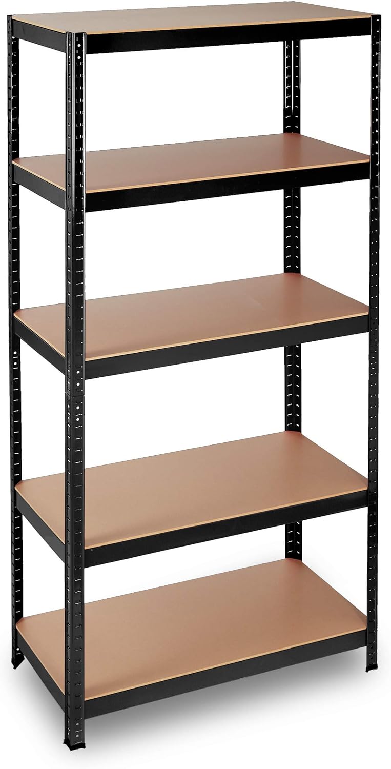 Heavy-Duty Shelving Capacity 875KG 5 Tiers Plug-In