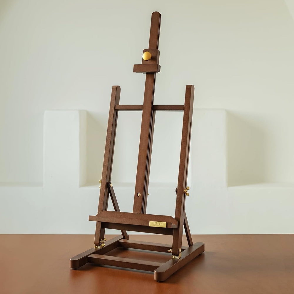 Pro Large Tabletop Painting Easel: Assembly-Free Beech Wood