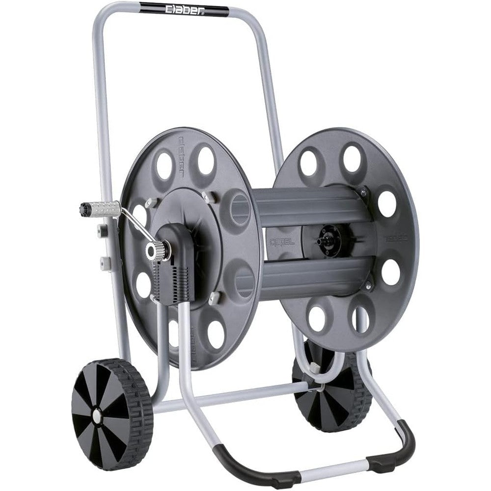 Metal Gemini Hose Reel with Frame and Drum