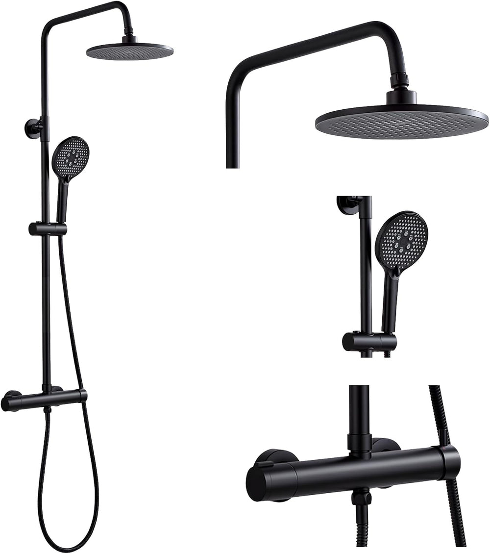 Mixer Set Rainfall System Brass Without Thermostat