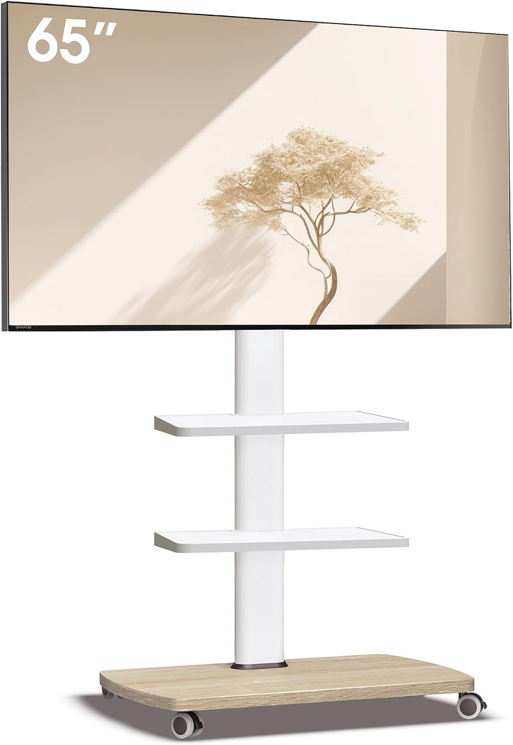 Mobile TV Stand for 32-65 Inch Tvs Up