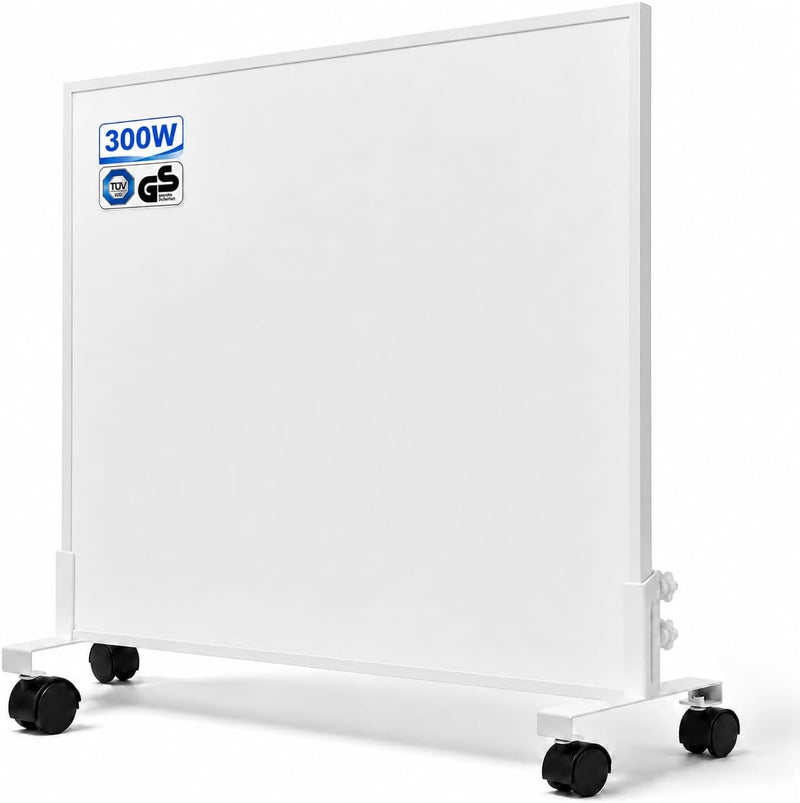 Portable Infrared Space Heater 300W with Roller Bracket