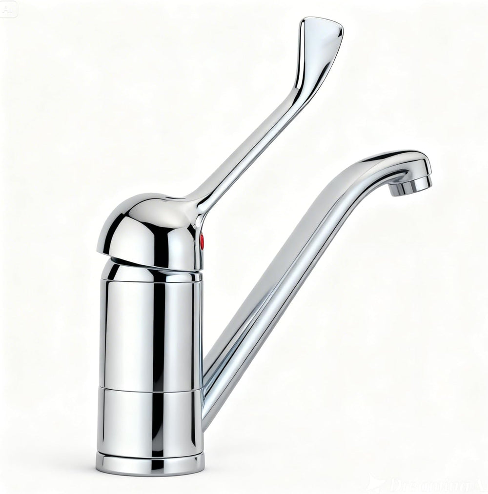 Professional Mono Basin Mixer Tap with Hospital Lever