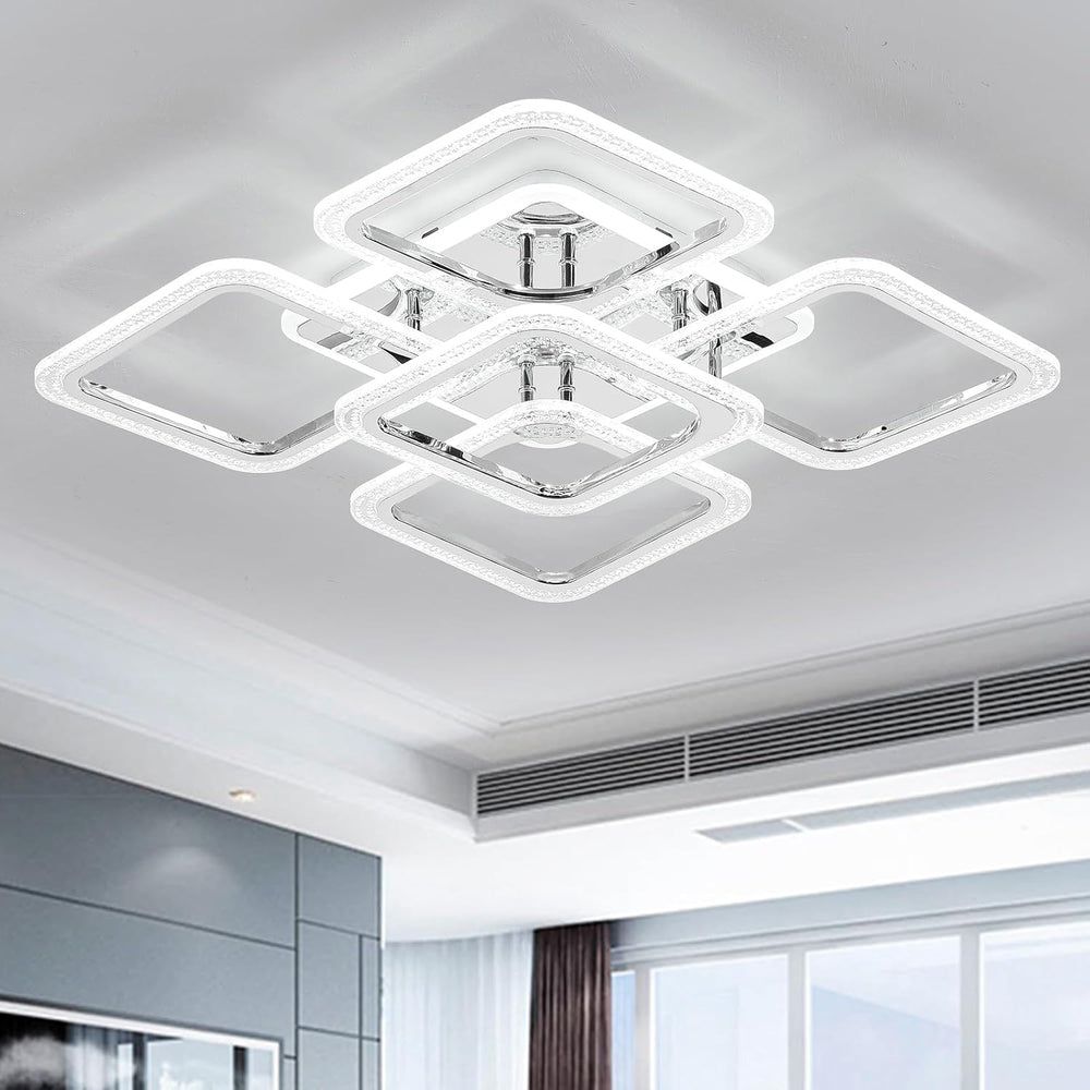 LED Ceiling Light Dimmable 100W Square Flush Mount