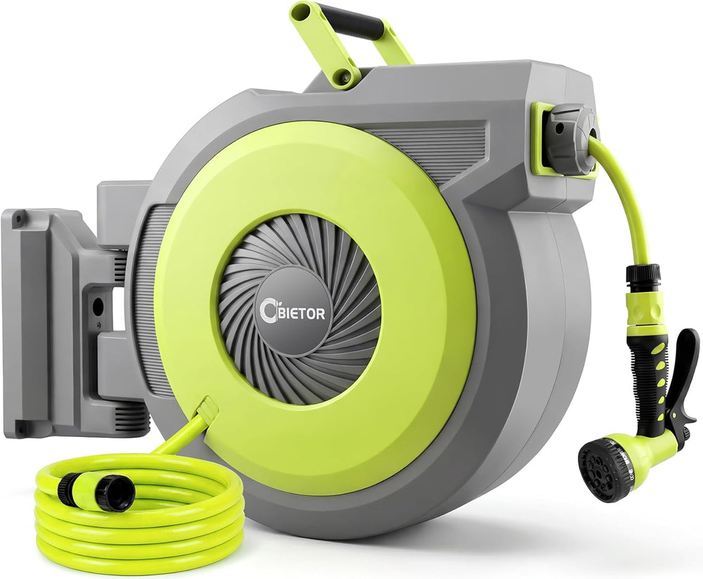 1 2" X 30m Retractable Garden Hose Reel