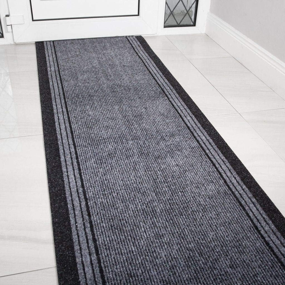 Rubber Backed Very Long Hallway Hall Runner Narrow