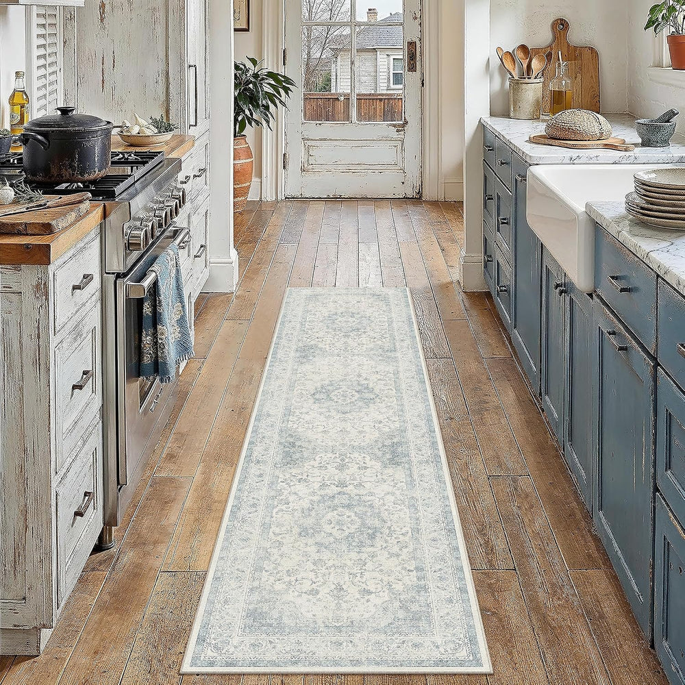 Runner Rugs for Hallway Vintage Washable Rug