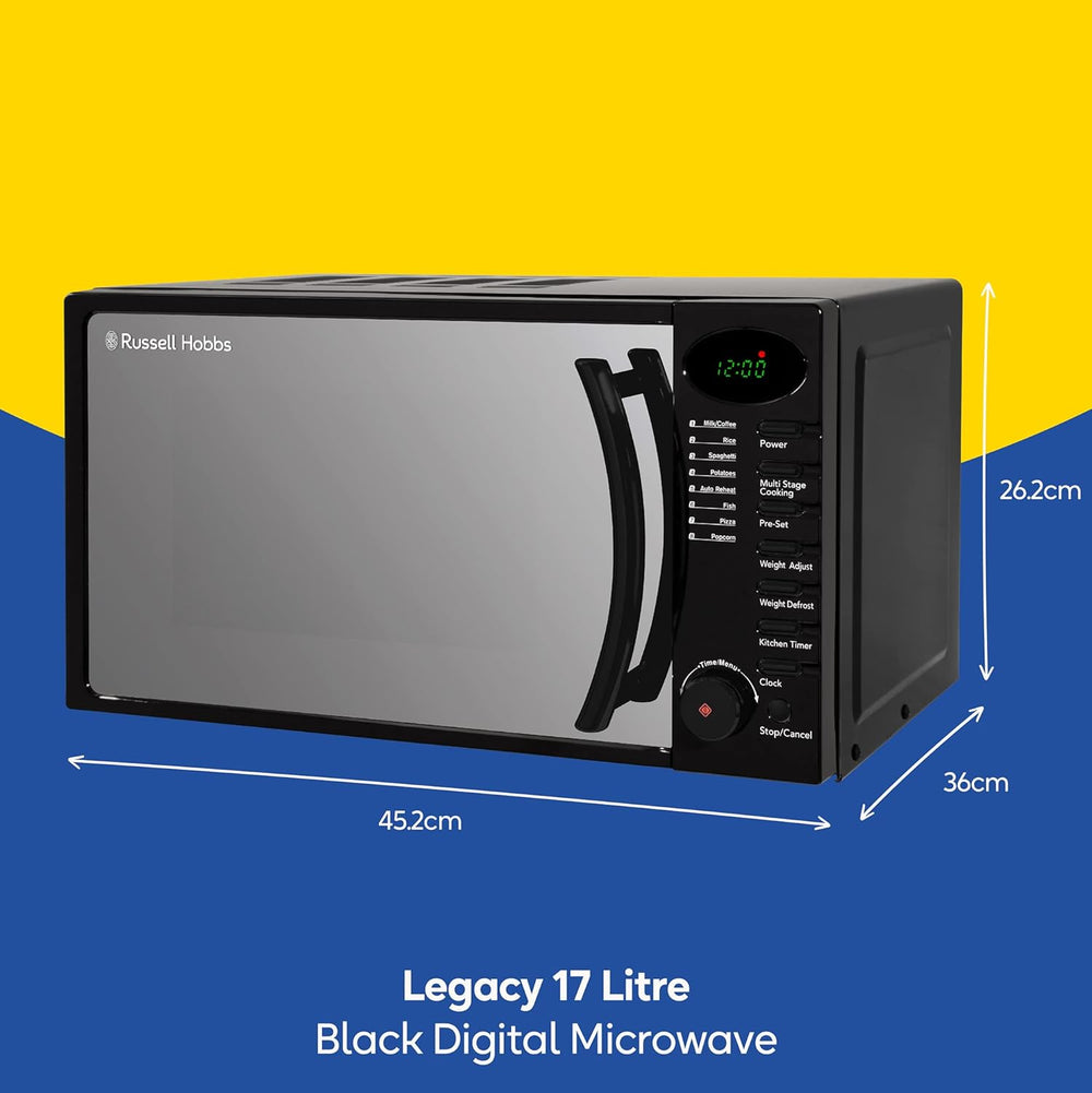17 Litre 700W Digital Solo Microwave