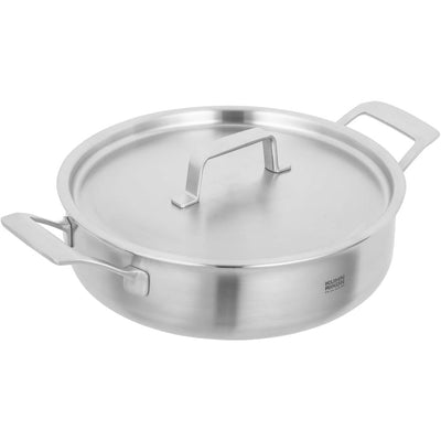 Shallow Casserole Pot 4.5L 5-Ply Stainless Steel