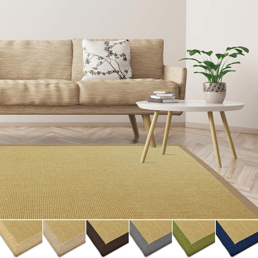 Sisal Rug Non-Slip Resistant