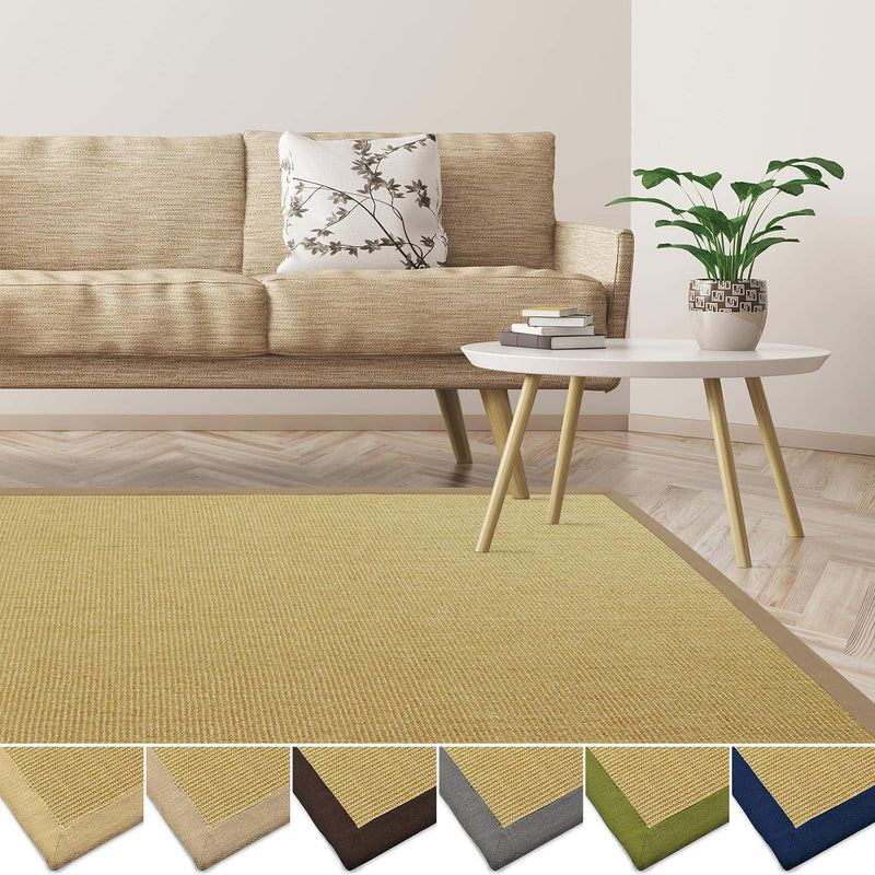 Sisal Rug Non-Slip Resistant