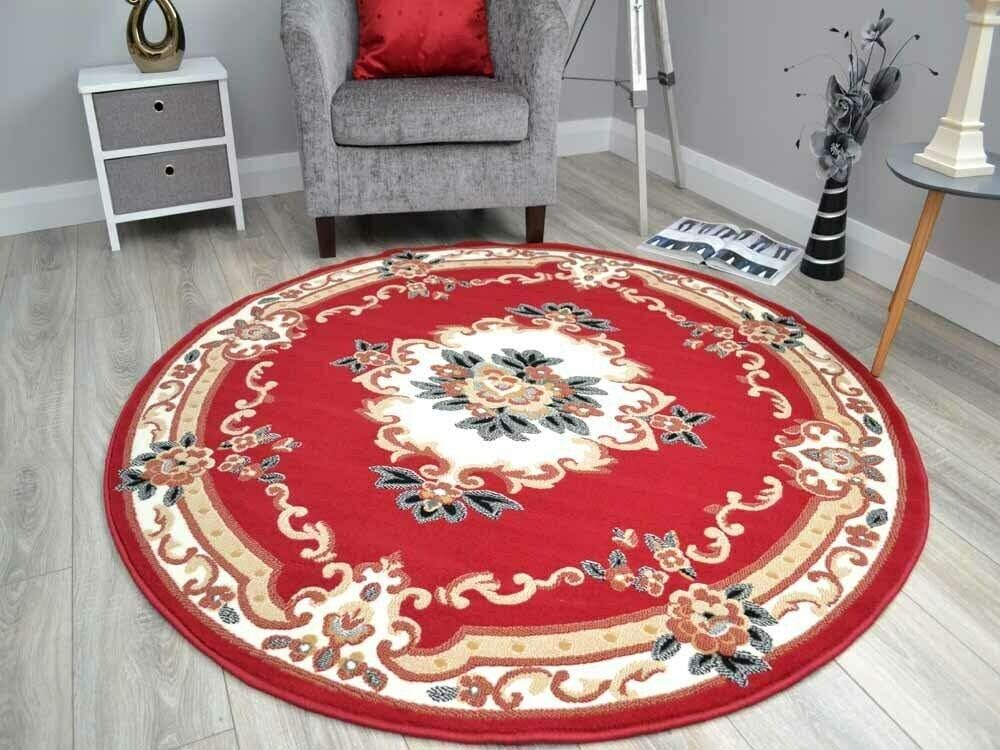 Small Medium Large Traditional Design Round Circle Circular