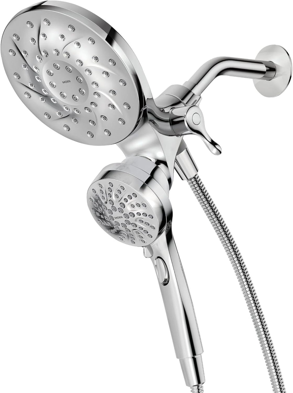 Spello Thermostatic Concealed 2 Outlet Shower System Chrome