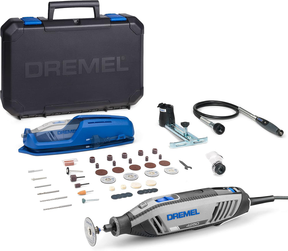 Corded 175W Rotary Tool Kit with Hard Case
