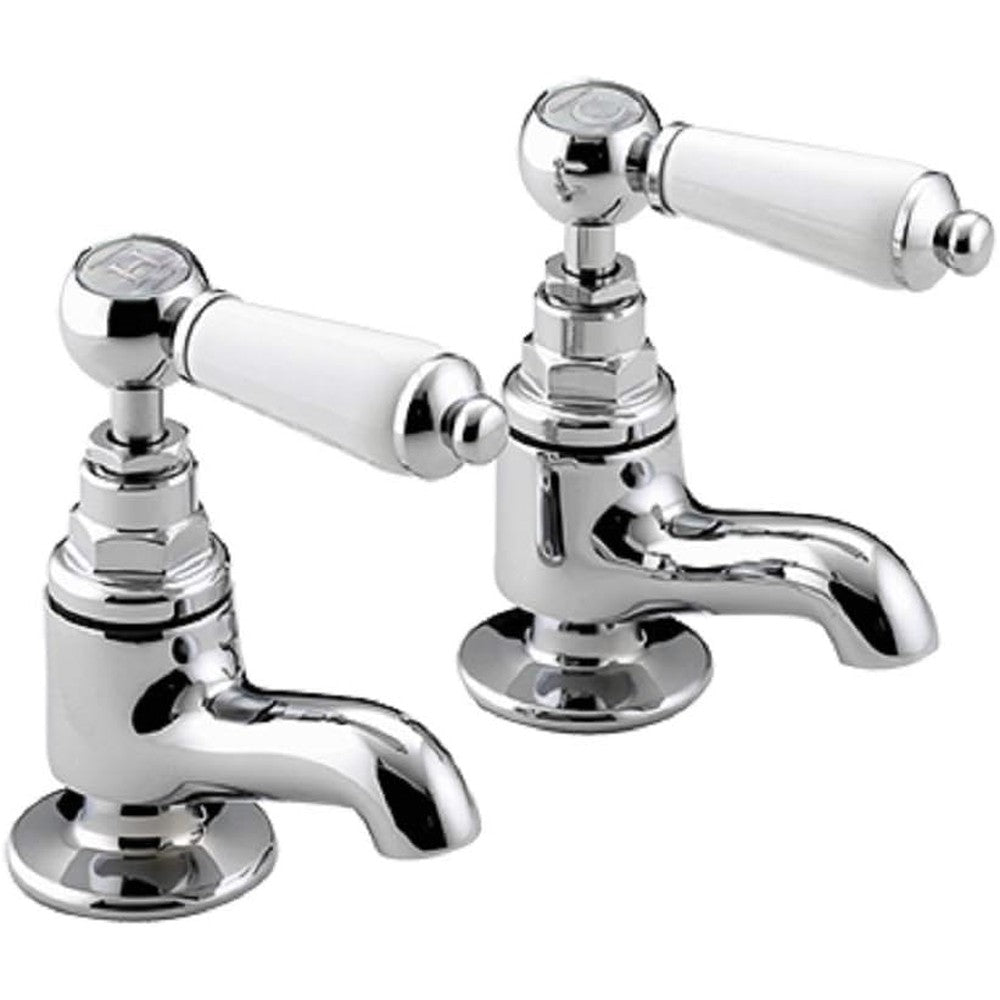 Traditional Bathroom Taps Chrome Pillar Basin