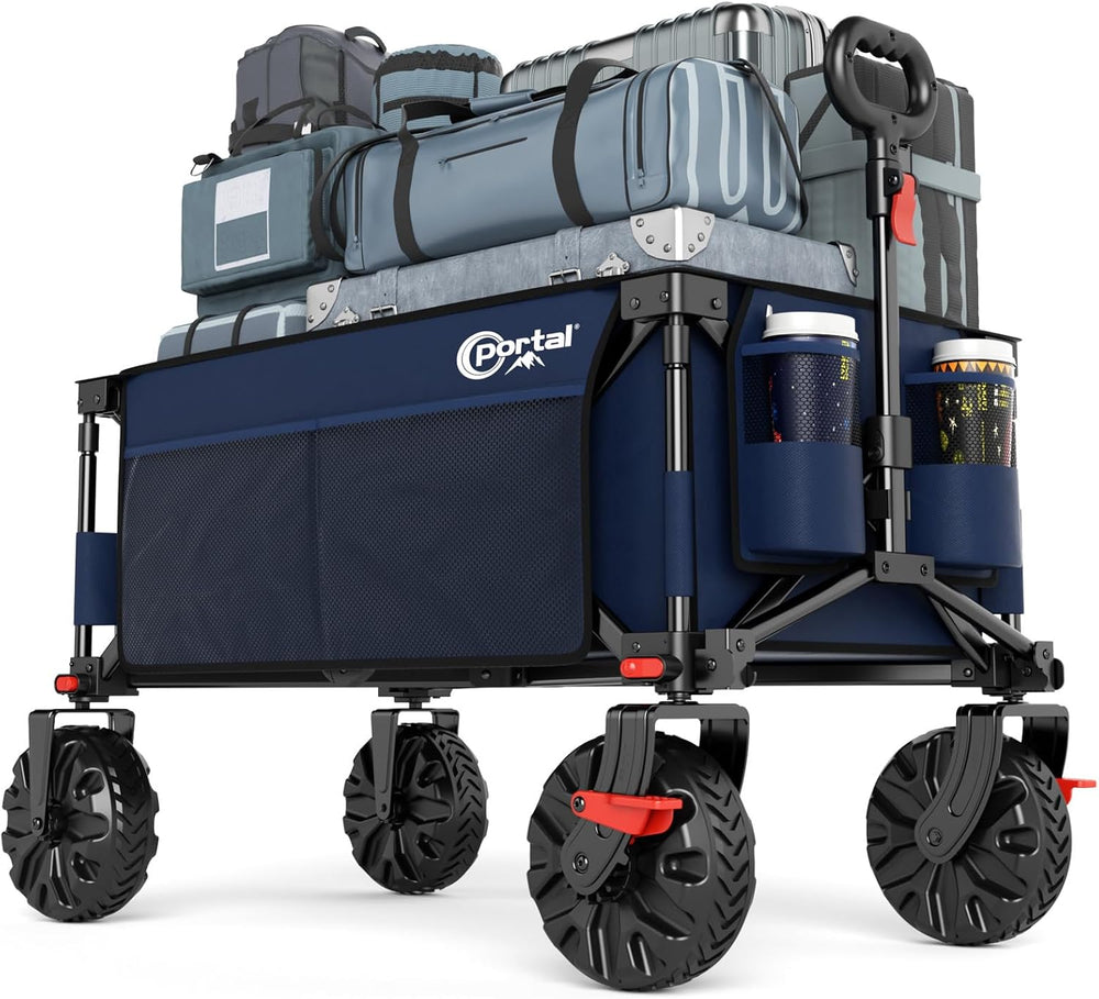 Beach Trolley on Wheels for Sand 200L