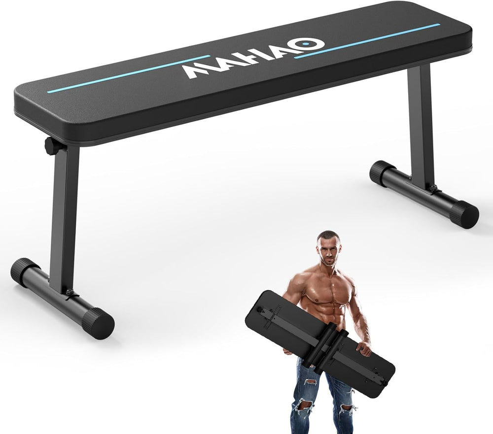 Weight Bench Flat Foldable Fitness for Full Body