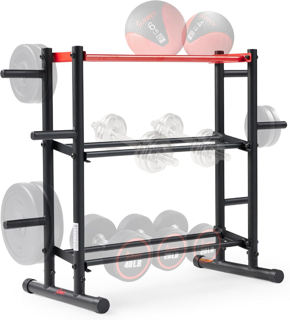 Home Gym Weight Storage Rack Stand Organiser