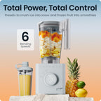 1.2L Smoothie Blender 1380W Crushes Ice Frozen Fruit