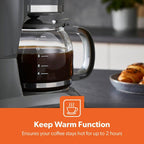 1.5L Filter Coffee Machine 800W Maker for Instant
