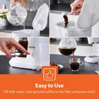 1.5L Filter Coffee Machine 800W Maker for Instant