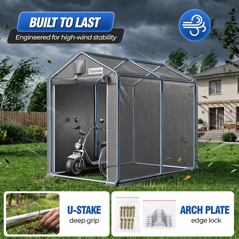 1.8 X 1m Outdoor Bike Storage Tent Garden