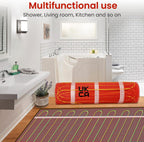 1㎡ Electric Underfloor Heating Mat Self-Adhesive 200W