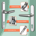 1 Set Upvc Door Handle 92MM Backset 122MM