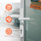 1 Set Upvc Door Handle 92MM Backset 122MM