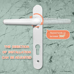 1 Set Upvc Door Handle 92MM Backset 122MM