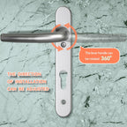 1 Set Upvc Door Handle 92MM Backset 122MM