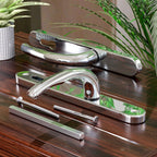 1 Set Upvc Door Handle 92MM Backset 122MM