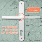 1 Set Upvc Door Handle 92MM Backset 122MM