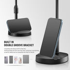 10.5" Desk Ring Light with Stands Phone Holders (2 Pack)