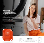10.5" Desk Ring Light with Stands Phone Holders (2 Pack)