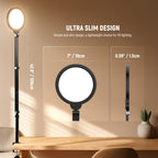 10.5" Streaming Key Lighting -6500K 15W Full Screen (2 Pack)