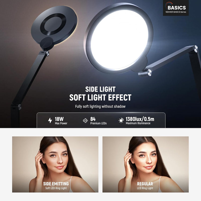 Basics 10.5" Streaming Key Lighting -6500K 15W Full (2 Pack)